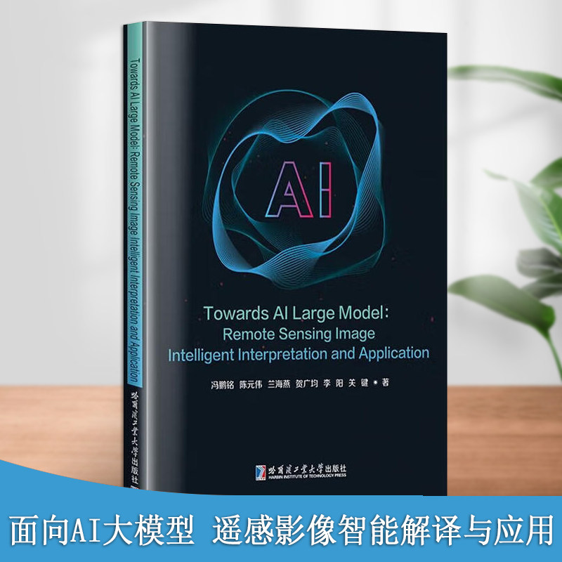 面向AI大模型遥感影像智能解译与应用(英文版)遥感对地观测实施数据图像智能应用技术平台构建方法哈尔滨工业大学出版社