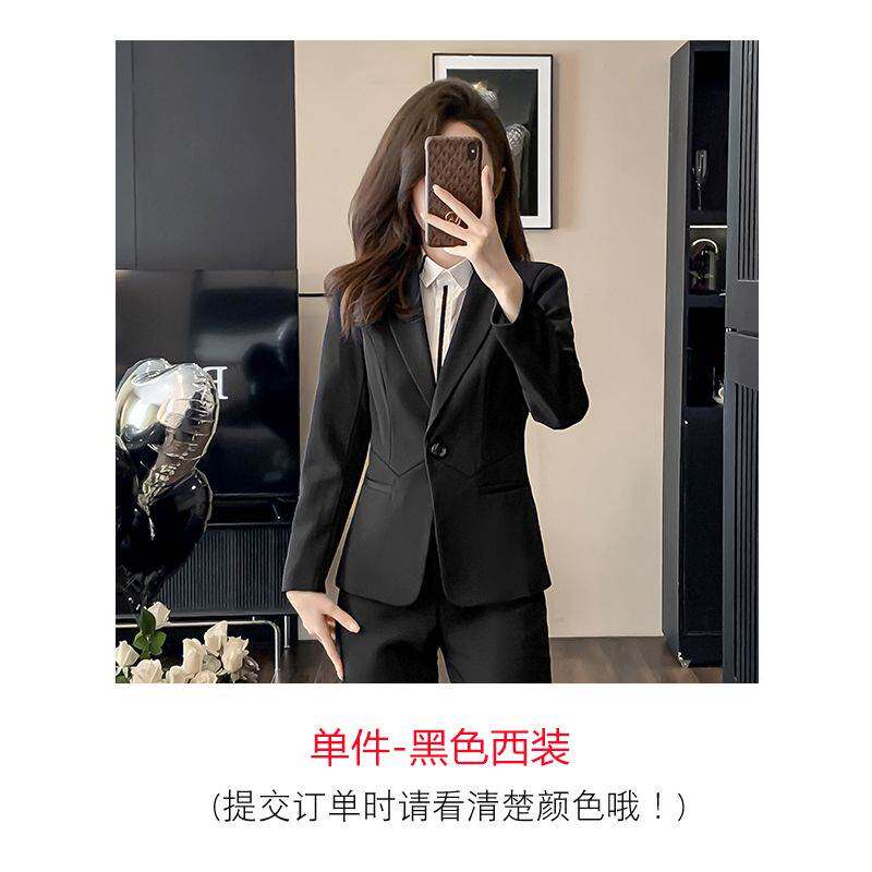小西装套装女2026新款高级感小个子西服正装公务员职业面试工作服