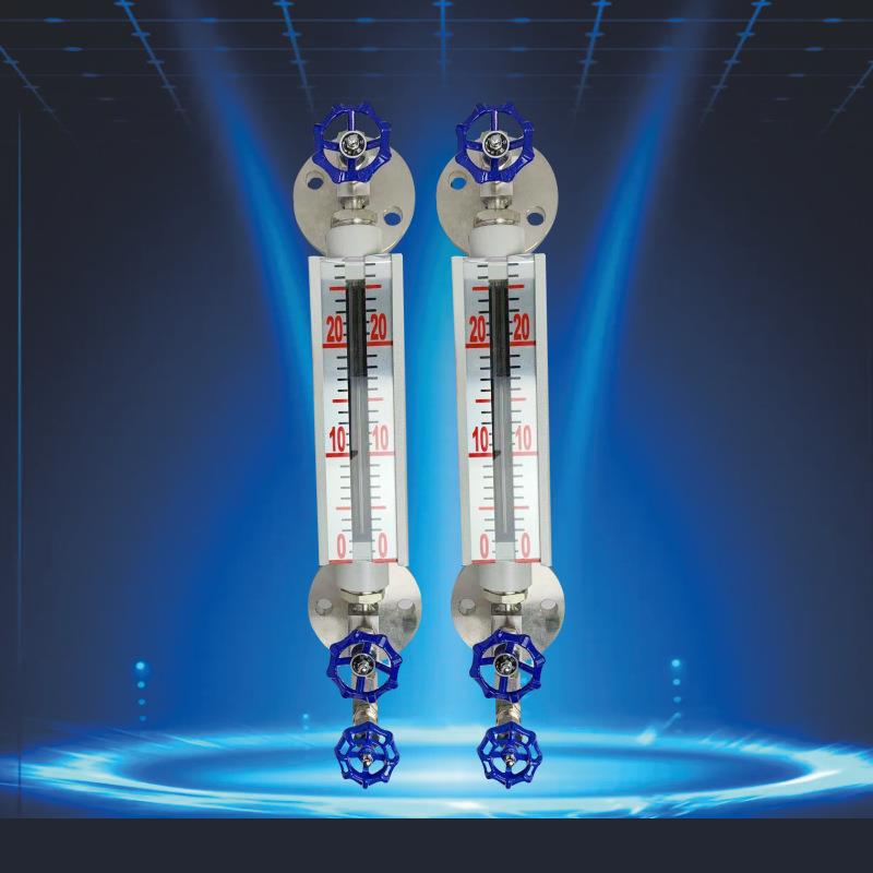 UHZ不锈钢磁翻板液位计透反射双色石英管/电伴热/玻璃平板式/浮标