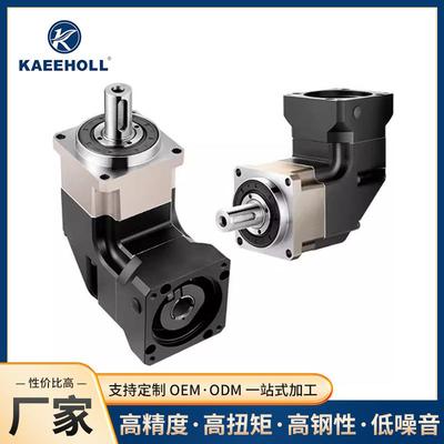 高精直角精密斜齿减速机ABR90-L1-10低噪音现货伺服减速箱PGRH115