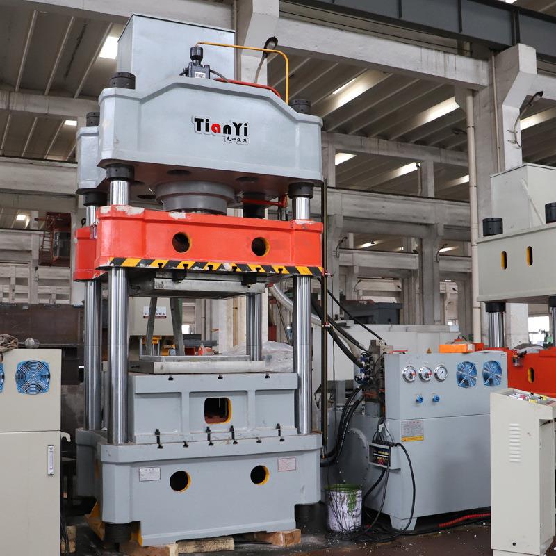 315吨餐厅食堂不锈钢餐盘成型机长方形蛋糕托盘拉伸机315t液压机