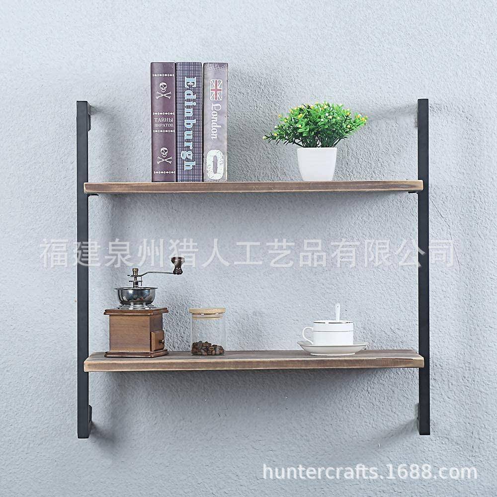 现约代简墙置壁物书架挂式上一字隔搁XYB001板多层书房客厅卧室展