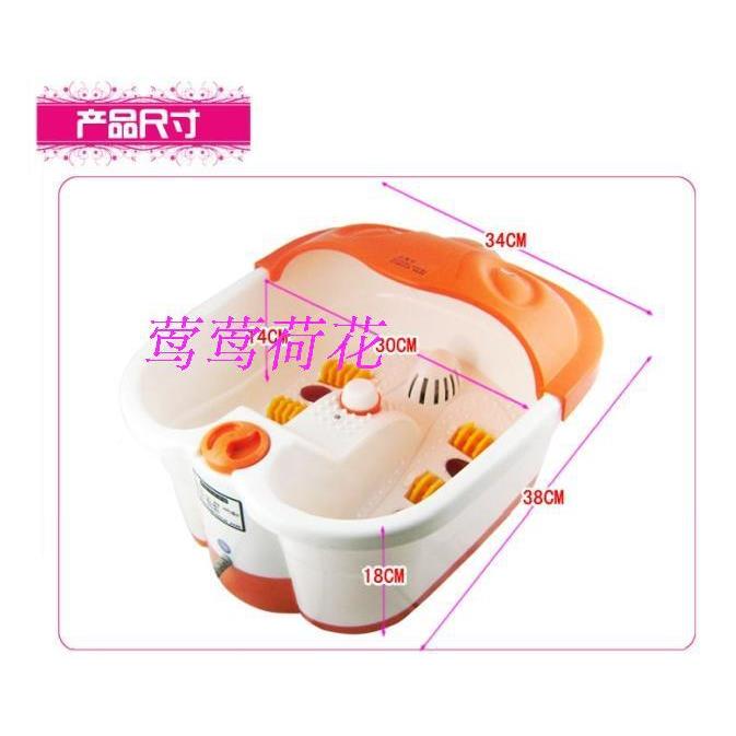 工厂直供瑞按丰自动加热气泡底按摩INUR盆F-368足浴摩足浴盆洗脚
