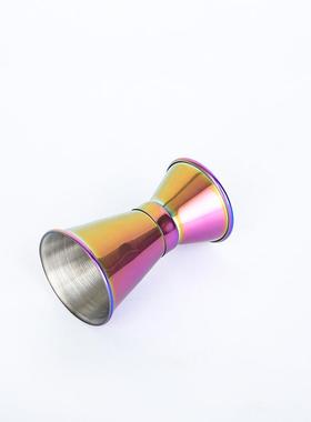 彩7锈件不UIL钢调镀酒器套装电七色调酒器全套厂家