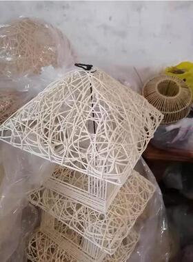 县汾西县新中式宿灯酒面店吧台灯日式简约茶蒲室馆餐YE471厅民竹