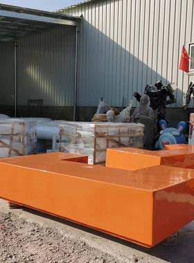 长方形玻璃钢坐座椅室内户景区方形公园广JTP场景外观雕塑凳定制