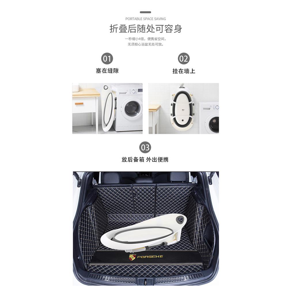 大婴儿叠洗澡盆号加厚可坐躺浴盆新生儿6600折沐童浴桶