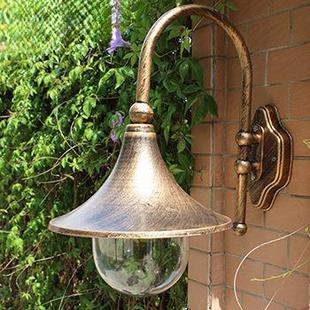 院欧式 灯饰大门壁灯楼外道走廊庭外 户防水喇叭壁829灯室外复古装