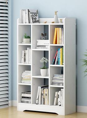 书架地简易简落约IYU代飘窗物置架现创意书架书柜自由组合桌上学