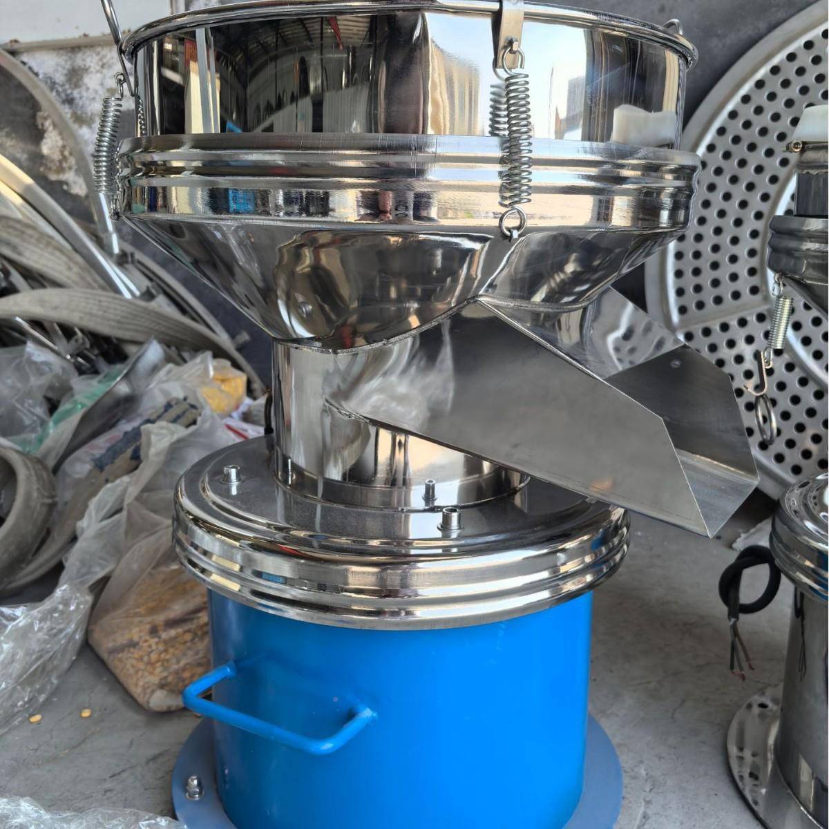 厂家直销450型过滤机果汁豆浆小油漆泥BUU粉浆面颗粒动不锈钢振筛