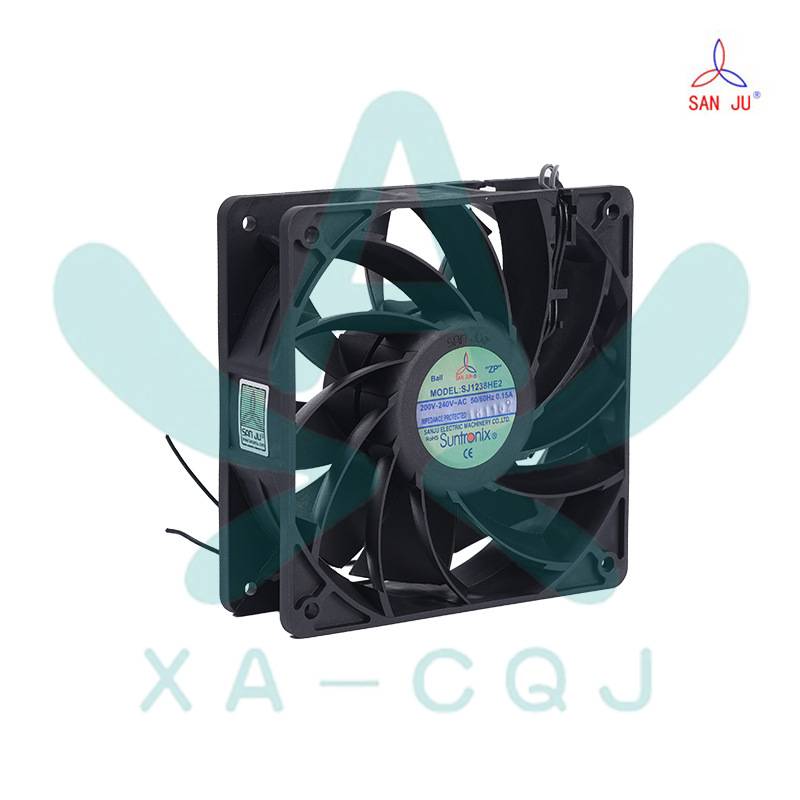 三巨SJ1238HE2 IP55防水12038 200-240V 大风量 制冷设备散热风扇