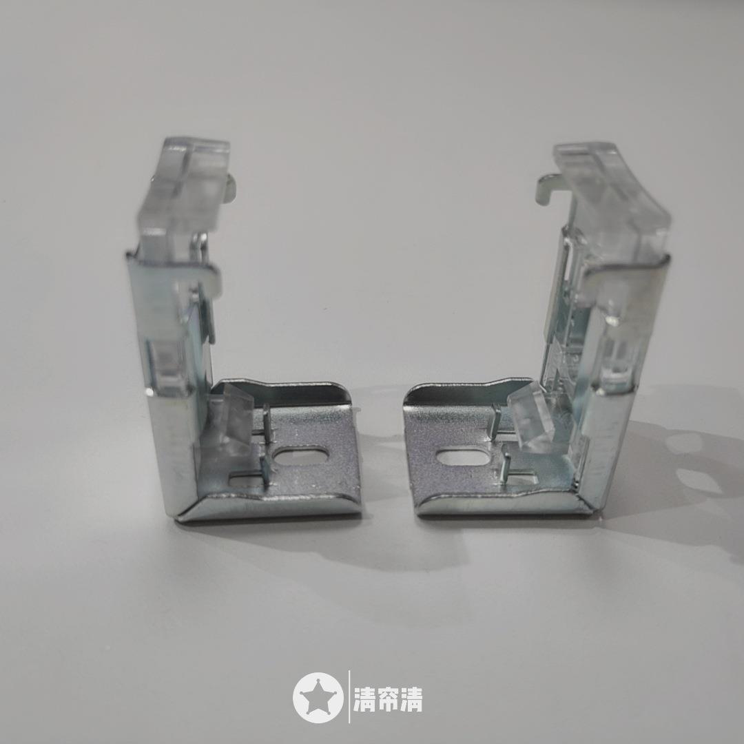 azm-5铝合金P件VC百叶窗帘弹簧码固定安装配安件顶装装侧装码零材