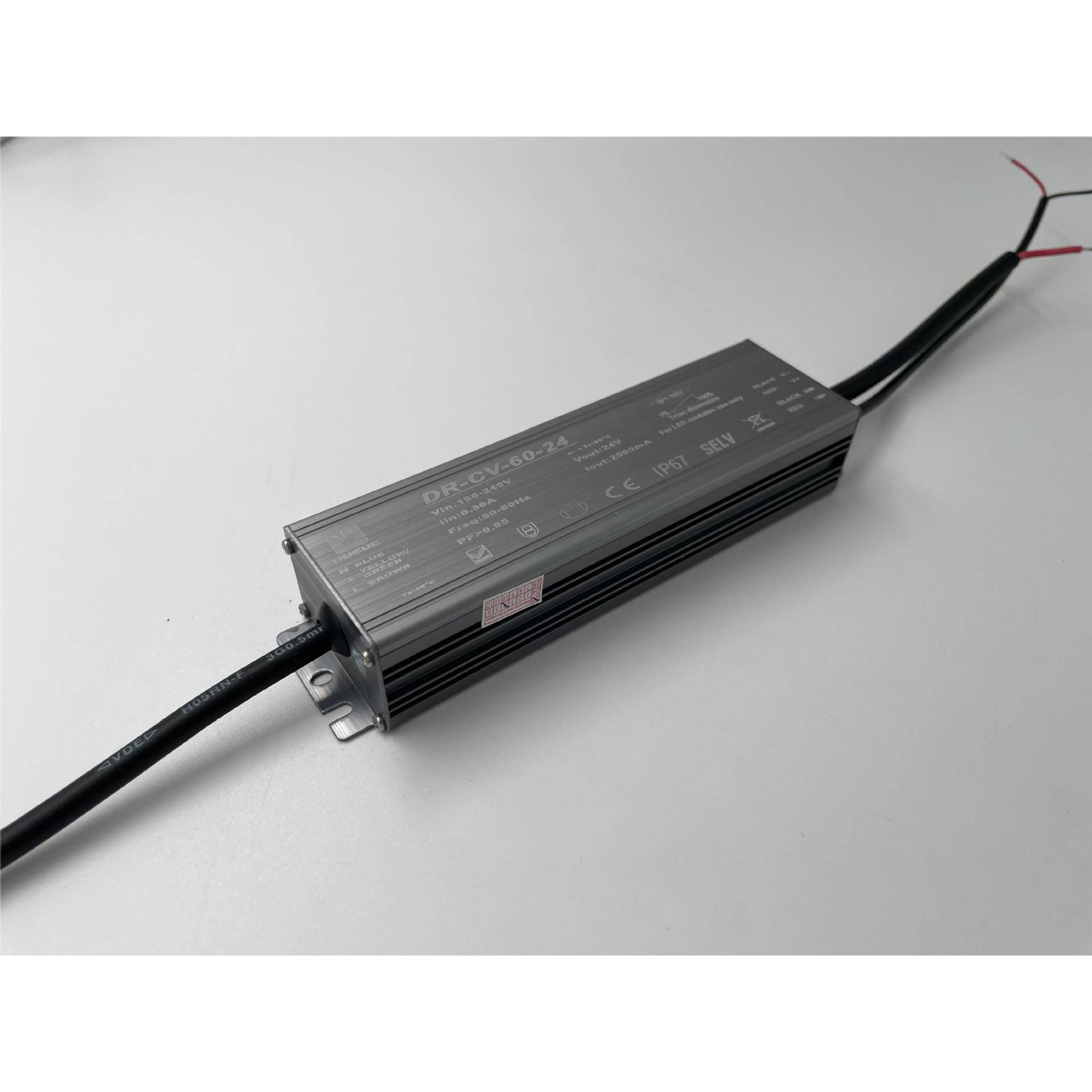 60w 防水 前切后切调光 0-10V PWM 电位器 五合一调光 恒压24V 欧