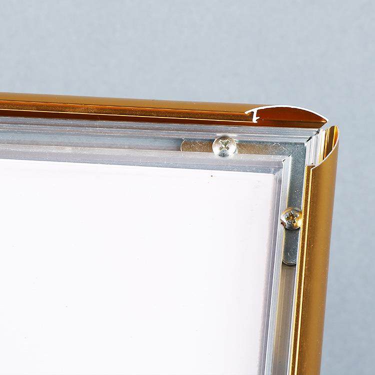 不锈a立牌指示立NXQ式广告钢牌牌水牌展示架a3酒店导向牌落地展示