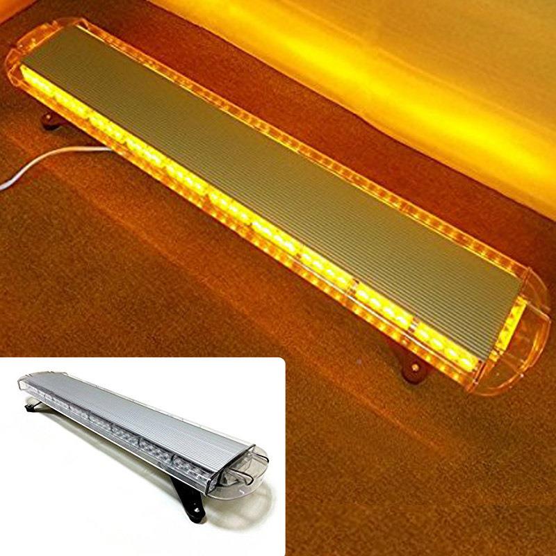 88LED长316-88led排警示灯12示车0cm88le长排顶爆闪警灯频闪灯