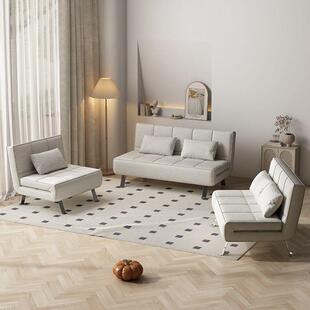 沙发床两用小户型折叠技坐1RUT.2可米阳台书房单人卧科布沙发可变