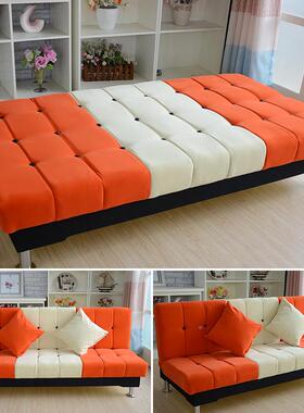 简床易沙发多两床租房小沙发经CZY济型小户型便宜折叠沙发用功能