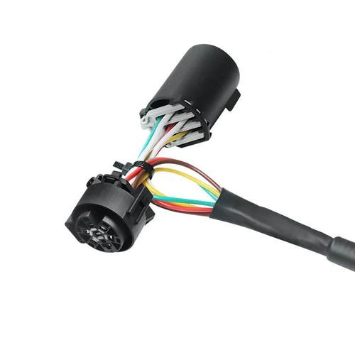 源商用挂拖车尾灯信号线半束4针长KJE线配原车延拖车7针接头电线