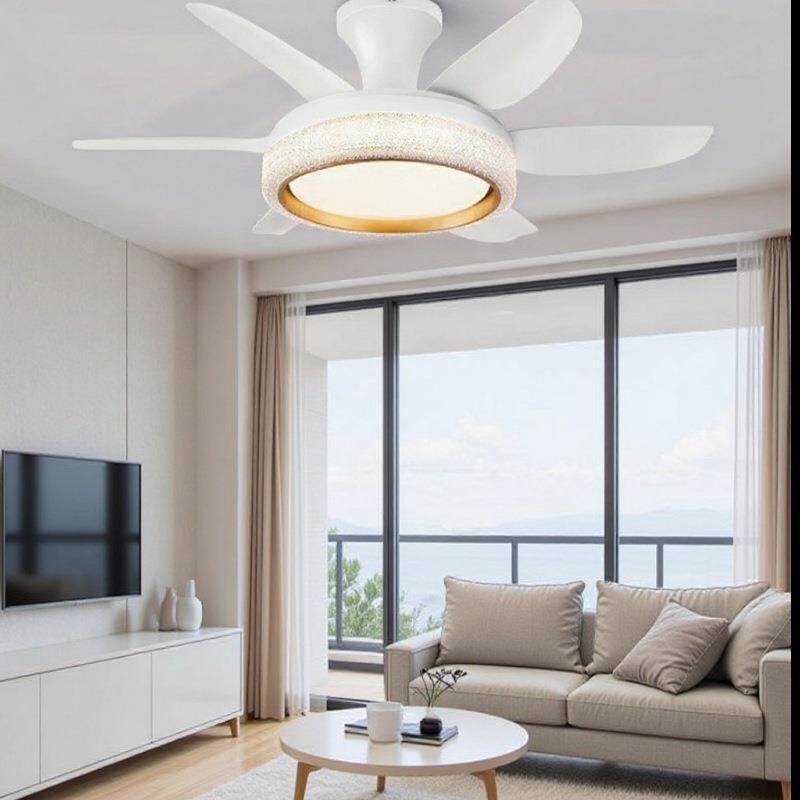 家用风扇餐厅客厅大尺寸带灯风吊扇一体扇光灯全谱护无品牌/眼级