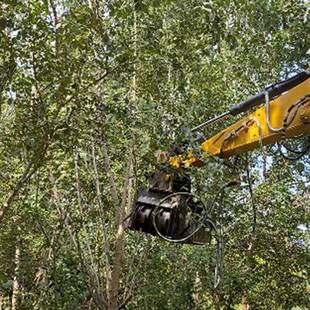 挖机机改装 CG1割草机CG2ENO园林剪割灌修公枝路树粉碎机