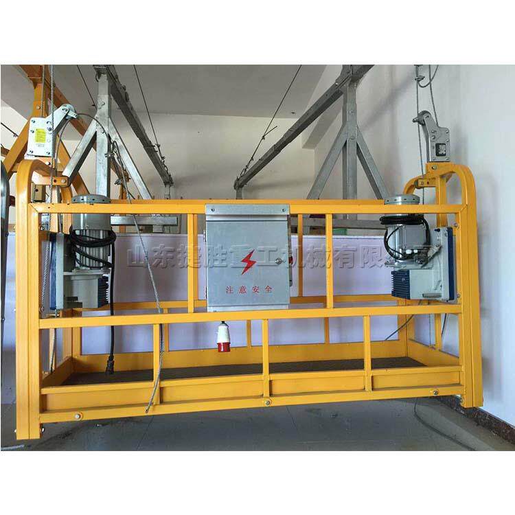 外墙修装建筑机械吊篮塔吊高空工脚作升降452机踏单柱双笼提升机