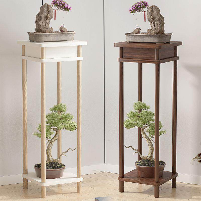 花VBX架子客落地式置物架阳花台装饰布置多层实木多厅肉盆植物摆