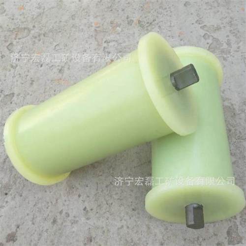 尼龙聚氨酯地滚矿用托辊15UJK0*30铸钢铸铁地滚输送机托0辊