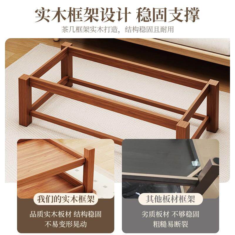 茶几客用厅方家边几奢角几沙发边柜双层DMD收纳出租房桌阳台简轻