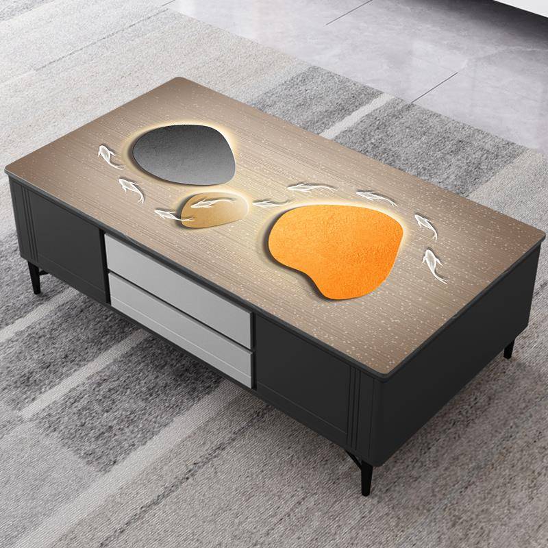 947餐桌垫Q弹桌布防水防油免洗轻奢方形简约A电视230厚柜长加茶几