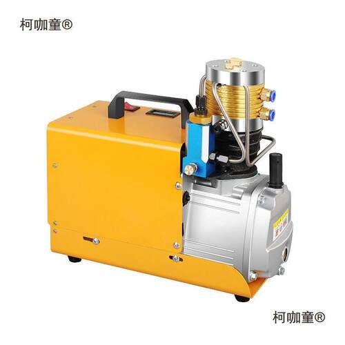 22气0冷V高压打气机4柯咖童0mpa空气压缩机30mpa双缸单水冷风充麦
