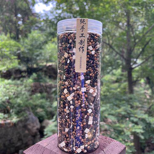 三清蒸三干小豆大麦茯苓高登籽大麦籽红豆祛湿茶养生茶糠炒580g