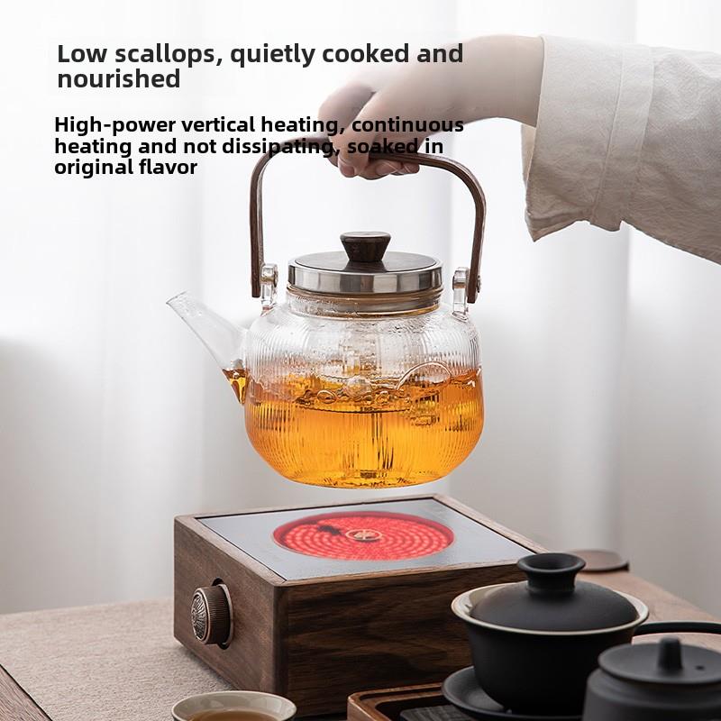 电瓷炉茶机2025新茶炉家用玻璃茶壶蒸举梁父亲节礼物