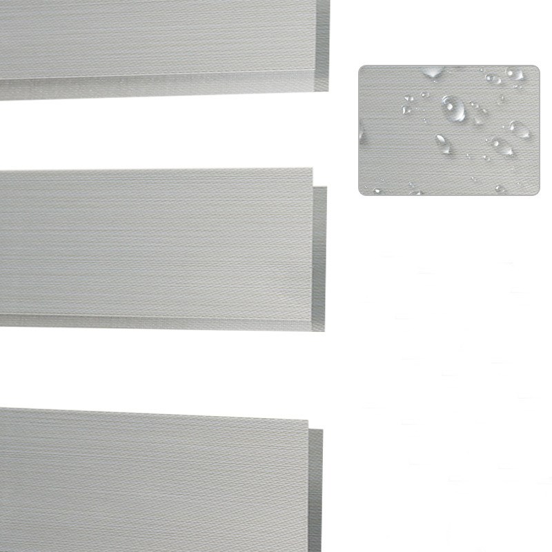 全遮光免打孔柔纱帘百叶窗帘可调光双层浴室卧室隔热防晒遮阳卷帘