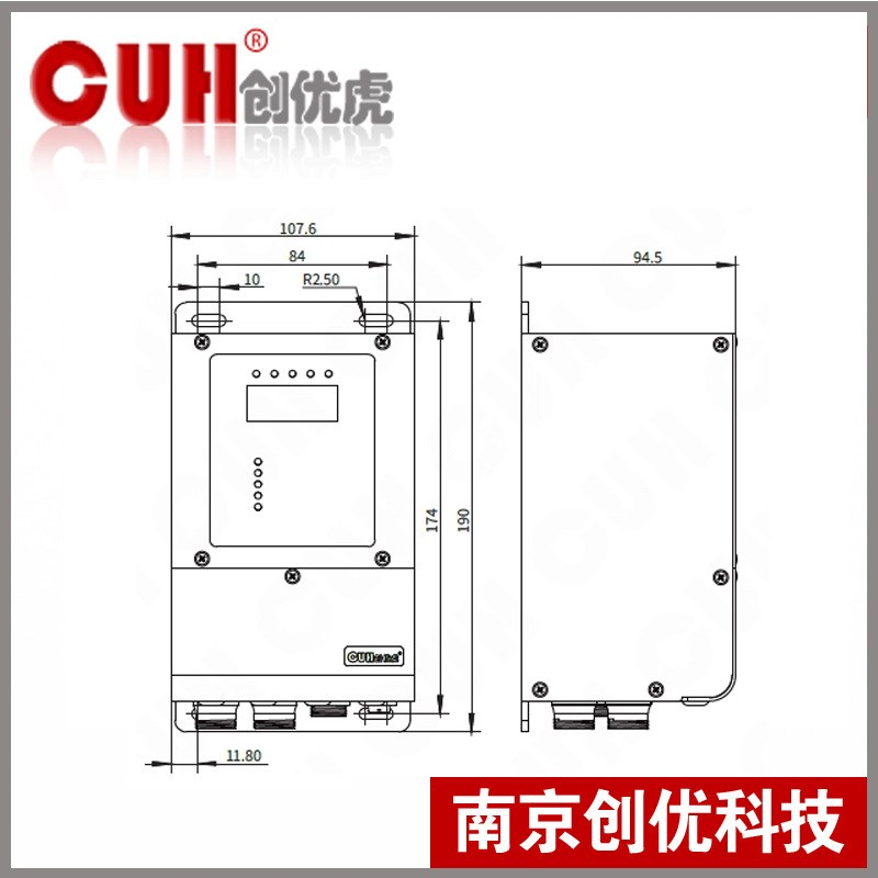 原装CUH创优虎SDVC40-XS4四路压电调频振动盘直振送料控制器