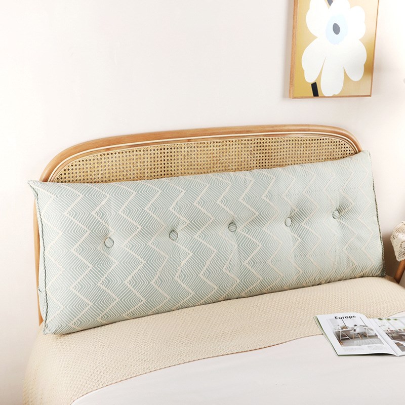 提花床头靠垫床上靠枕三角大靠背垫榻榻米软包客厅飘窗简约可拆洗