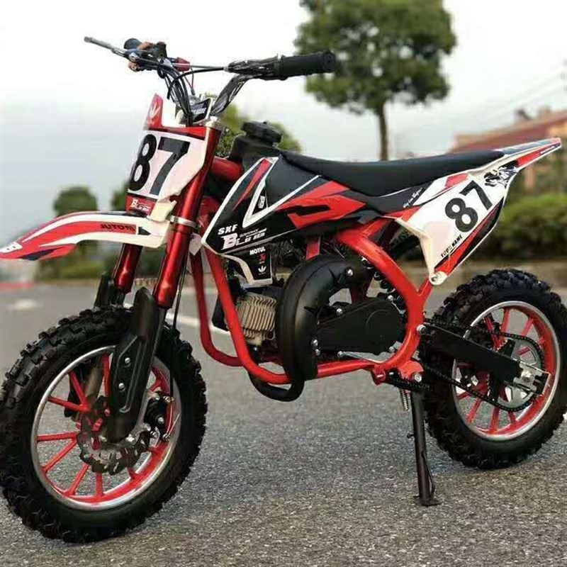 迷你越野车 49CC二冲儿童山地摩托车  小型全地形沙滩小赛趴跑车