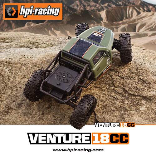 HPI 1/18 VENTURE18 CCVERSIONS 4WD RTR仿真RC遥控模型车 160809