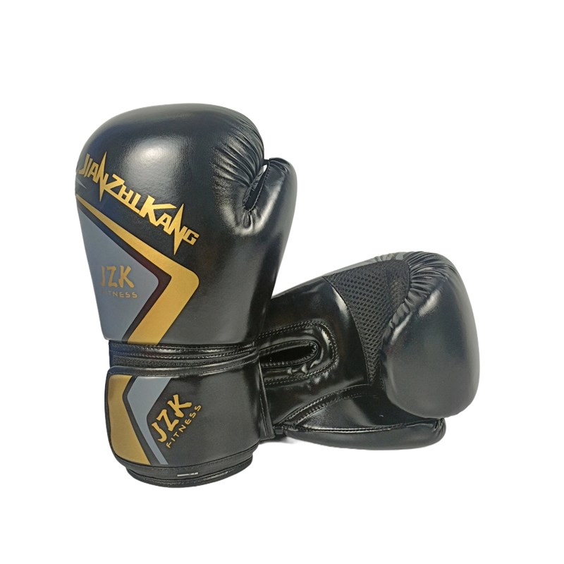 加厚pu拳击手套散打格斗训练一体成型内胆拳套跆拳道搏击拳击手套