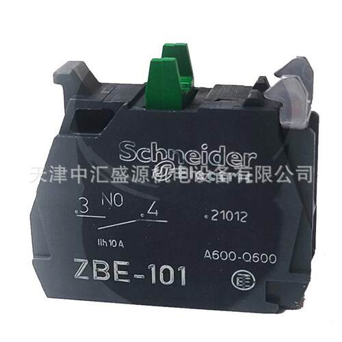 XB4触点模块ZBE101银合金螺钉夹紧端子1NO触点模块ZBE101