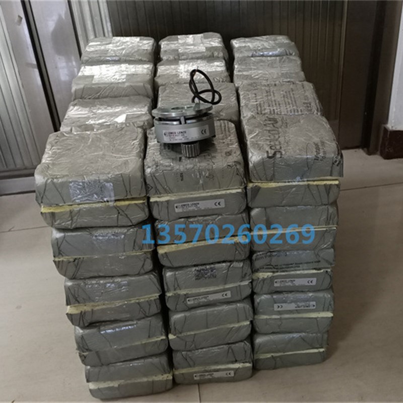 织布机伺服送经电机安全断电制动器BFK457-06 24V 6Nm刹车总成