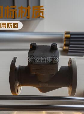 H41H-PN64铬钼钢法兰止回阀