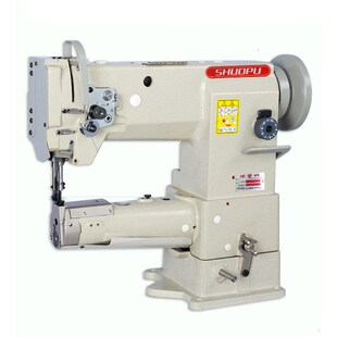 1341筒式大嘴高车缝纫机箱包手袋皮革厚料汽车脚垫包边大针距高车