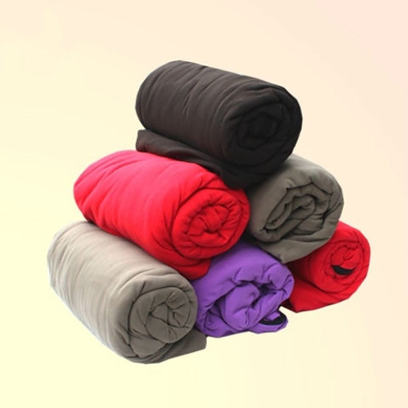 抓绒睡袋500g户外旅行成人多功能毛毯酒店室内午休隔脏睡袋