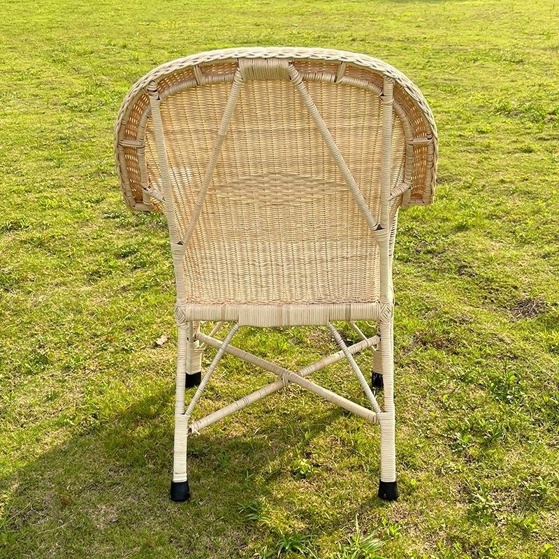 天然植物藤编靠背竹椅老人藤椅老式单人家用阳台客厅休闲真滕腾椅,住宅家具,庭院凳,淘宝优惠券,粉丝福利购,淘宝优惠卷