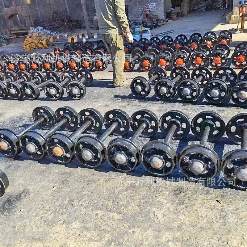 600轨距铸钢矿车轮对轨道设备实心矿车轮固定式矿车用空心实心轮,机械设备,矿山专用设备,淘宝优惠券,粉丝福利购,淘宝优惠卷