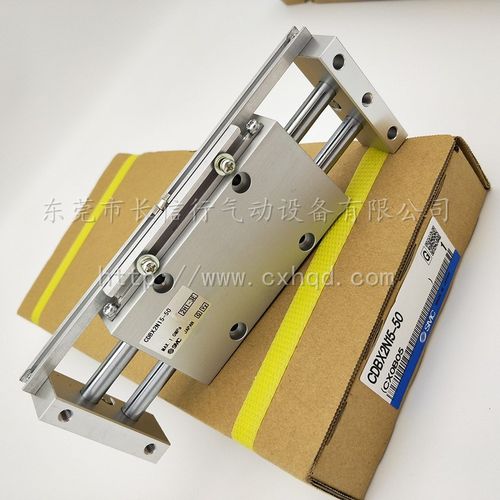 SMC原装双杆型气缸CDBX2N15-25/50/75/100/125/150/175/200B滑动
