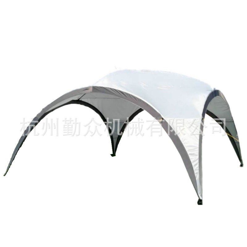 户外超大遮阳天幕四面边墙便携式天幕布露营帐篷防雨防晒遮阳棚