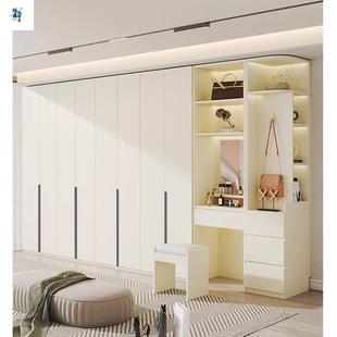 025爆一面墙大衣 2款 新款 柜TPL简约轻奢一enf级欧松板衣门到顶新款