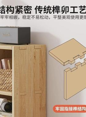 实书架落地靠木墙幼柜儿园收纳PUC柜实木书客厅储物置物架家格用