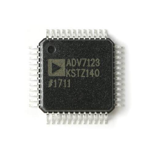 装ADV7123KSTZ140-RLLQFP-481位0高速原视频AC芯片集D成ESM电路(I